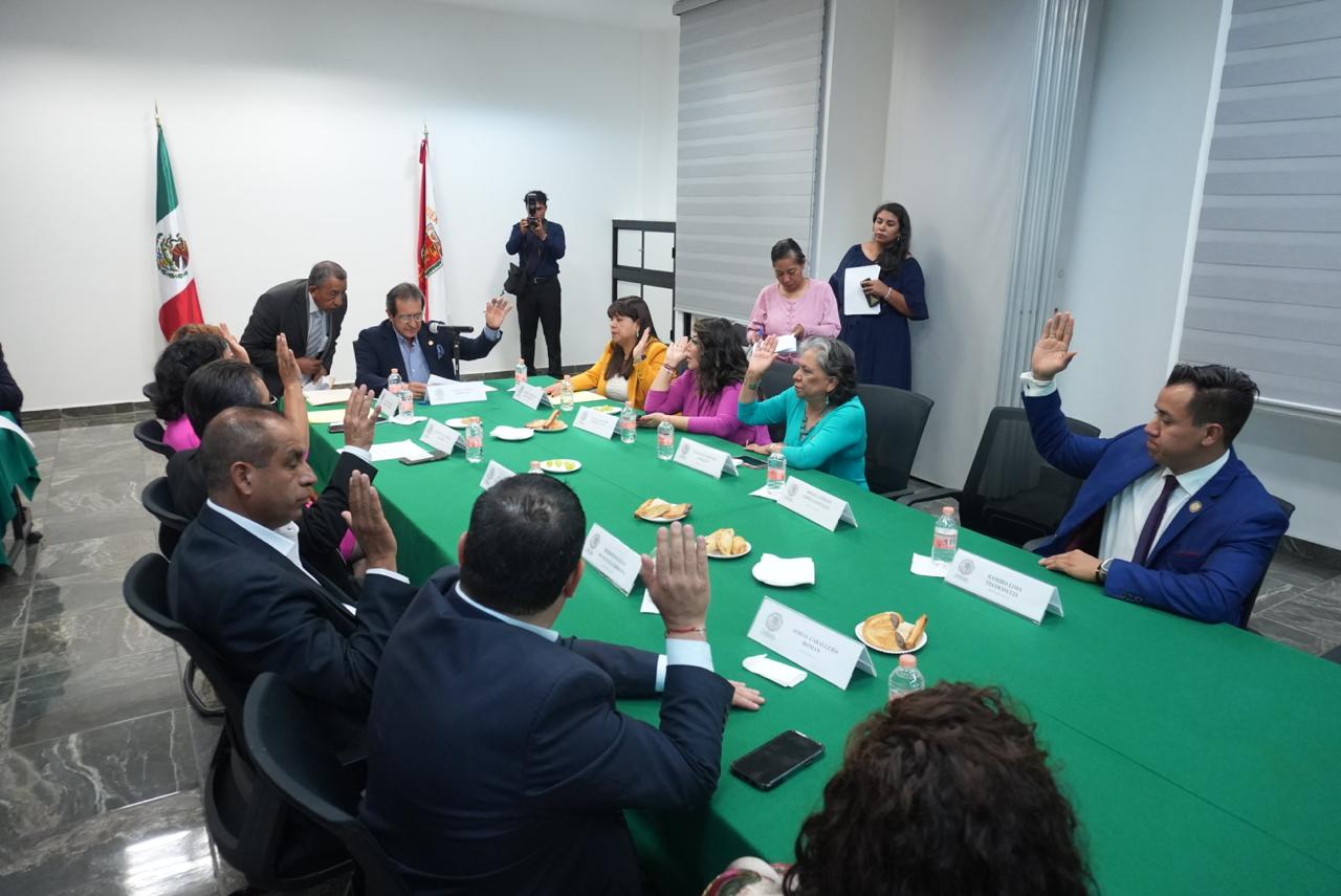 Aprueba Comisión de Puntos Constitucionales dictamen para autorizar donación de lotes propiedad del municipio de Amaxac